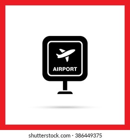 Airport sign