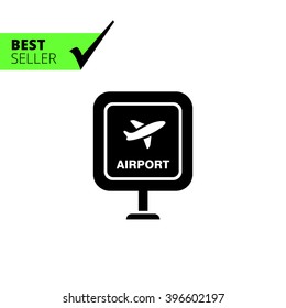 Airport sign