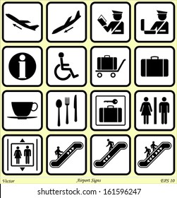 airport signs