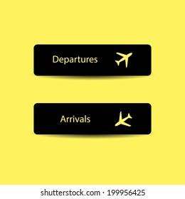 Airport signs
