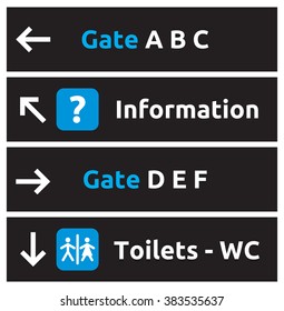 Airport Signs