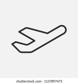 Airport. Simple vector icon
