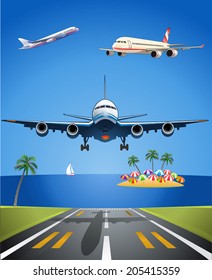 Airport in Summer