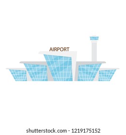 Airport terminal building