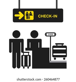 airport terminal design, vector illustration eps10 graphic 