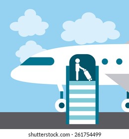 airport terminal design, vector illustration eps10 graphic 