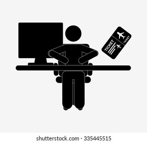 airport terminal design, vector illustration eps10 graphic 