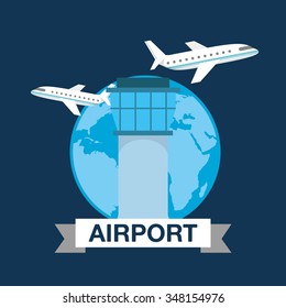 airport terminal design, vector illustration eps10 graphic 
