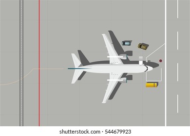 Airport terminal illustration vector design