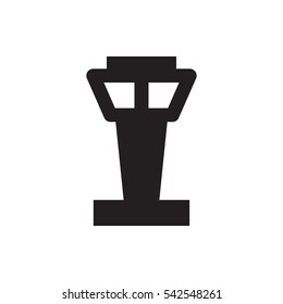 airport tower icon illustration isolated vector sign symbol