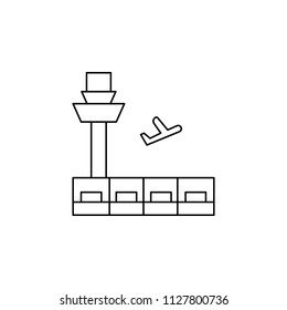 Airport vector icon
