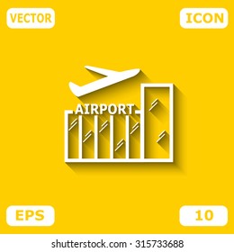Airport vector icon