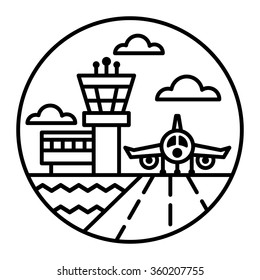 Airport Vector Icon