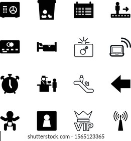 airport vector icon set such as: dustbin, bedding, machinery, recycling, club, toilet, vintage, telecommunications, walkway, bed, weapon, screen, hour, plastic, old, important, lady, hospital, boy