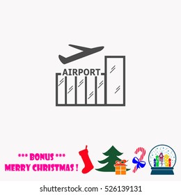 Airport  vector illustration.