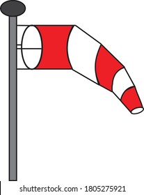 airport wind direction identifier windsock