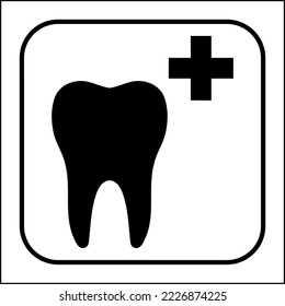 Airports Sea Ports Rail Stations Public Information Office Sign Symbol Icon ISO 7001 Standards Dentist