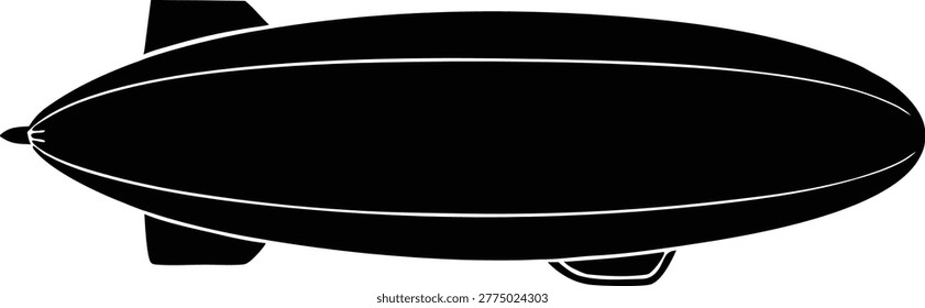 Airship Blimp Dirigible Flying Transportation Vehicle