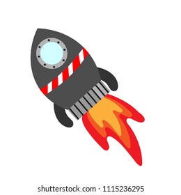 airship. flying in space. space icon