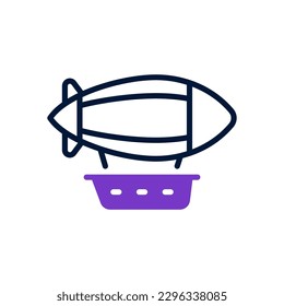 airship icon for your website design, logo, app, UI.