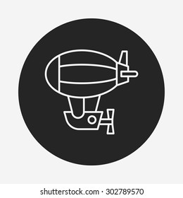 airship line icon