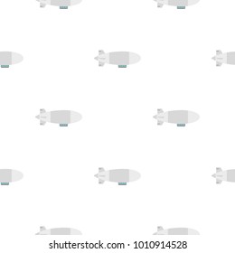 Airship pattern seamless flat style for web vector illustration