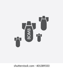 Airstrike icon.