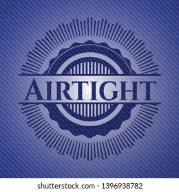 Airtight denim background. Vector Illustration. Detailed.