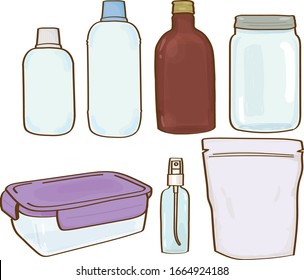 Airtight Food Container for food or liquid