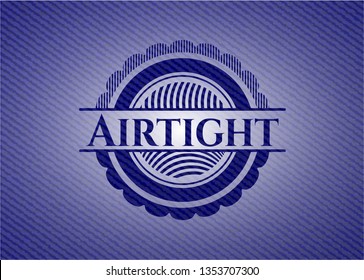 Airtight jean background