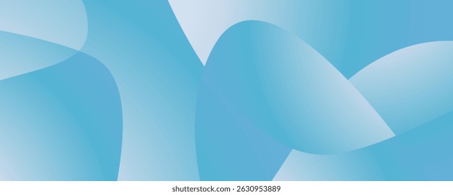 Airy abstract blend of soft blue and white waves for clean, elegant web or presentation use.