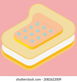 airy cookies sopog in isometric