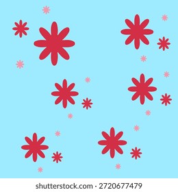 Airy flower background with soft tones. used in Clothes and Fashion creation.