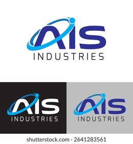 AIS custom logo suitable for industrial construction contracting Manufacturer company 