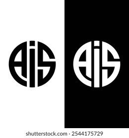AIS Letter Logo Design Illustration Vector Stock Vector
