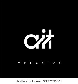 AIT Letter Initial Logo Design Template Vector Illustration