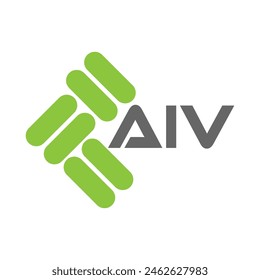 AIV letter logo vector design, AIV simple and modern logo. AIV luxurious alphabet design