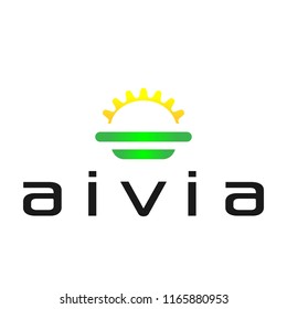 Aivia solar energy logo