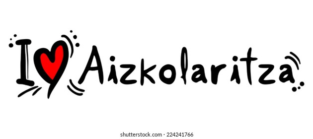 Aizkolaritza love