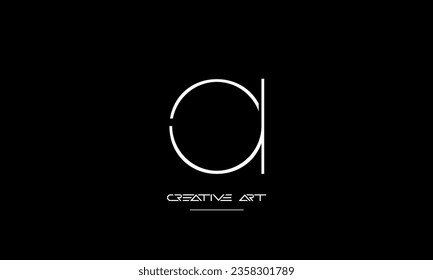 AJ, JA, A, J letras abstractas monograma logotipo