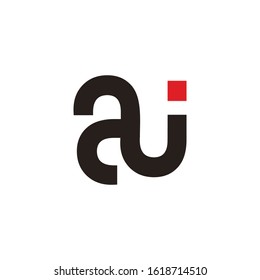 aj letter vector logo design
