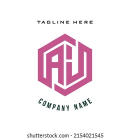 AJ  lettering logo is simple, easy to understand and authoritative