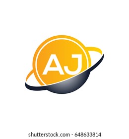 Aj Logo Stock Vector (royalty Free) 648633814 