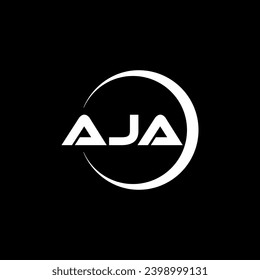 AJA Letter Logo Design, Inspiration for a Unique Identity. Modern Elegance and Creative Design. Watermark Your Success with the Striking this Logo.