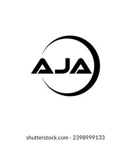 AJA Letter Logo Design, Inspiration for a Unique Identity. Modern Elegance and Creative Design. Watermark Your Success with the Striking this Logo.