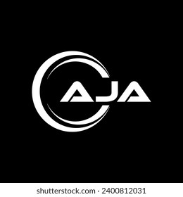 AJA Letter Logo Design, Inspiration for a Unique Identity. Modern Elegance and Creative Design. Watermark Your Success with the Striking this Logo.