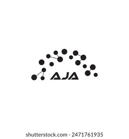 AJA letter logo design on white background. Creative  modern AJA letter logo design. Vector design.
Letters AJA, AJA logo  vector template.