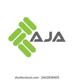 AJA letter logo vector design, AJA simple and modern logo. AJA luxurious alphabet design