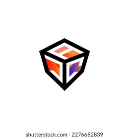 Logo de la carta AJC diseño creativo con gráfico vectorial, AJC simple y moderno logo.