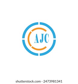 AJC Monogram logo design for entrepreneur and business